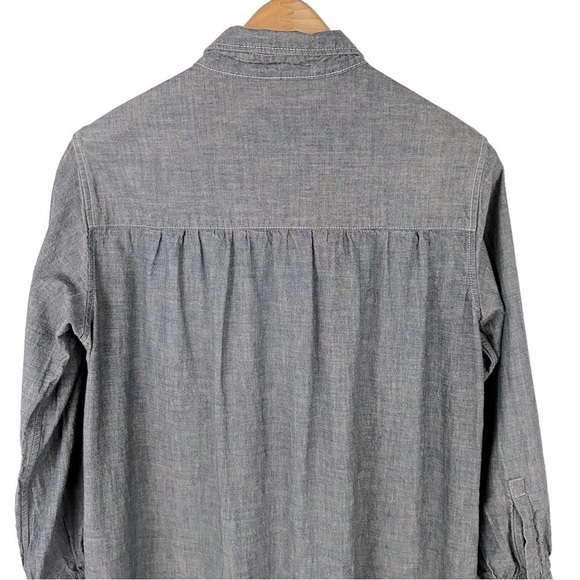 NILI LOTAN Minimalist Long Sleeve Button Down Shirt Dress - Picture 4 of 9